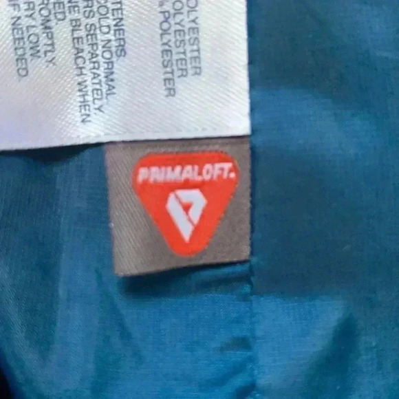 Lands’ End lightweight puffer coat w easy grab  zipper, Adjustable bottom - Picture 6 of 7